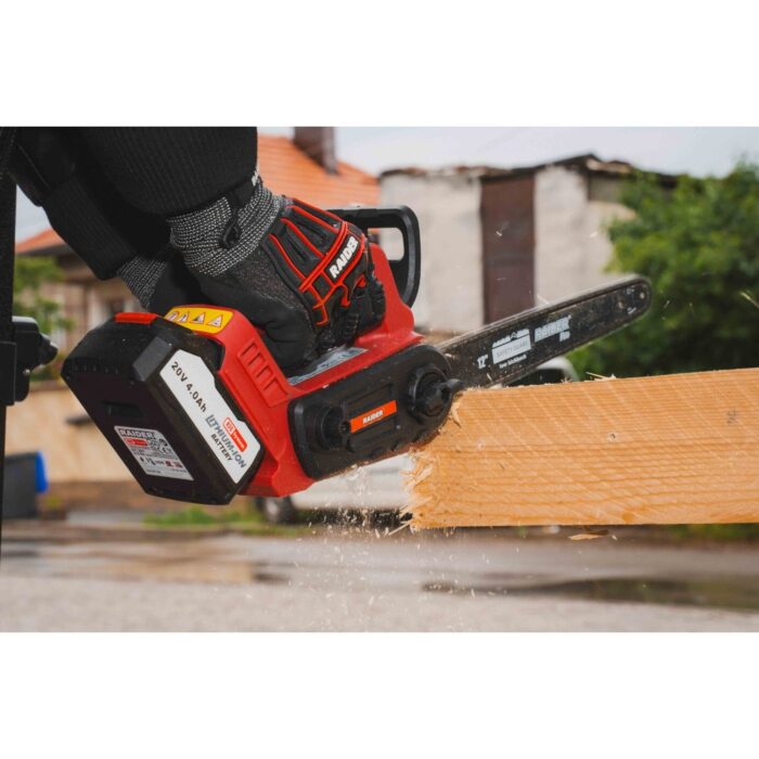 RAIDER R20 Solo Αλυσοπρίονο μπαταρίας 20V 1,7kg με λάμα 30,5cm RDP-GXBCS20 075769 - Image 7