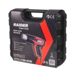 RAIDER Πιστόλι θερμού αέρα 2000W και αξεσουάρ σε βαλίτσα RD-HG26 074314 - Image 6