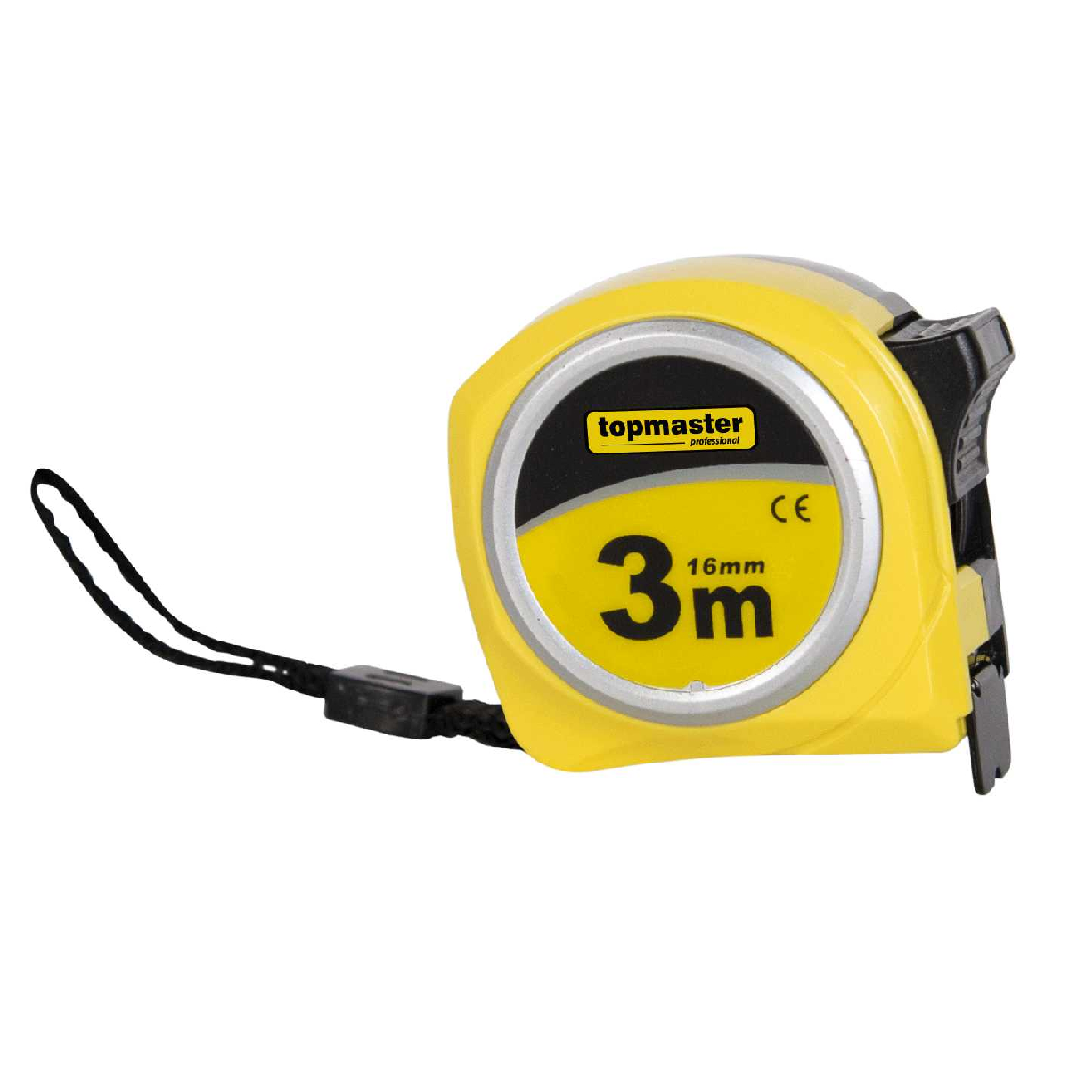 260401 TOP MASTER Μετροταινία 3M*16MM με αυτόματη επαναφορά compact 260401 - Image 1