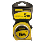 TOP MASTER Μετροταινία 5M*19MM με αυτόματη επαναφορά compact 260402