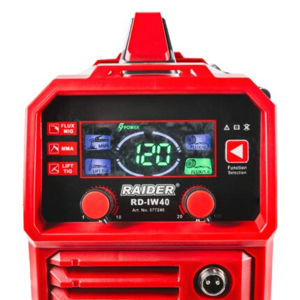 RAIDER Ηλεκτροσυγκόλληση inverter MIG/MAG&MMA RD-IW40 120A 077240
