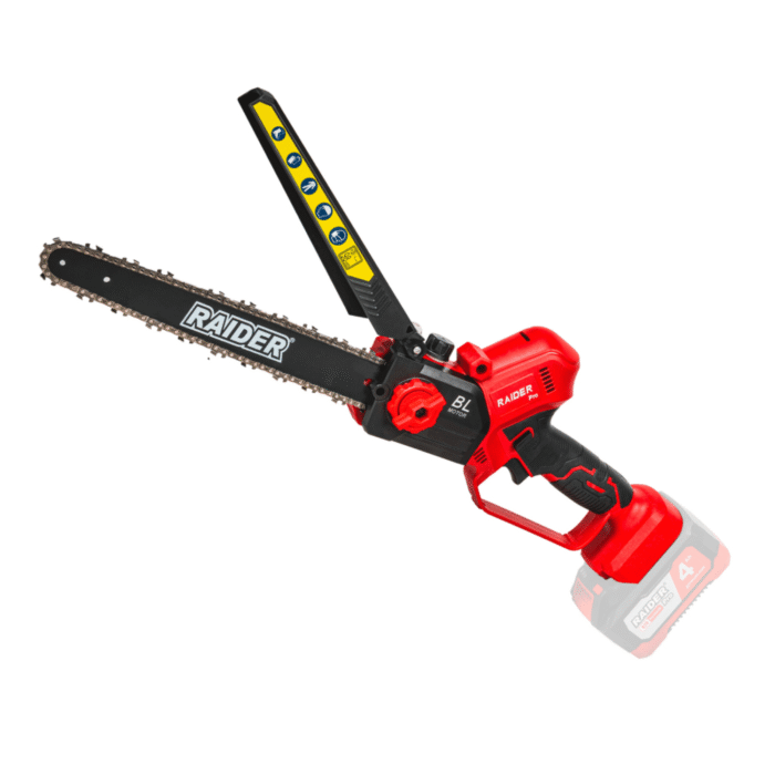 RAIDER R20 Solo Αλυσοπρίονο μπαταρίας 20V 1.5kg με λάμα 25,4cm RDP-RBCS20 141324 - Image 3