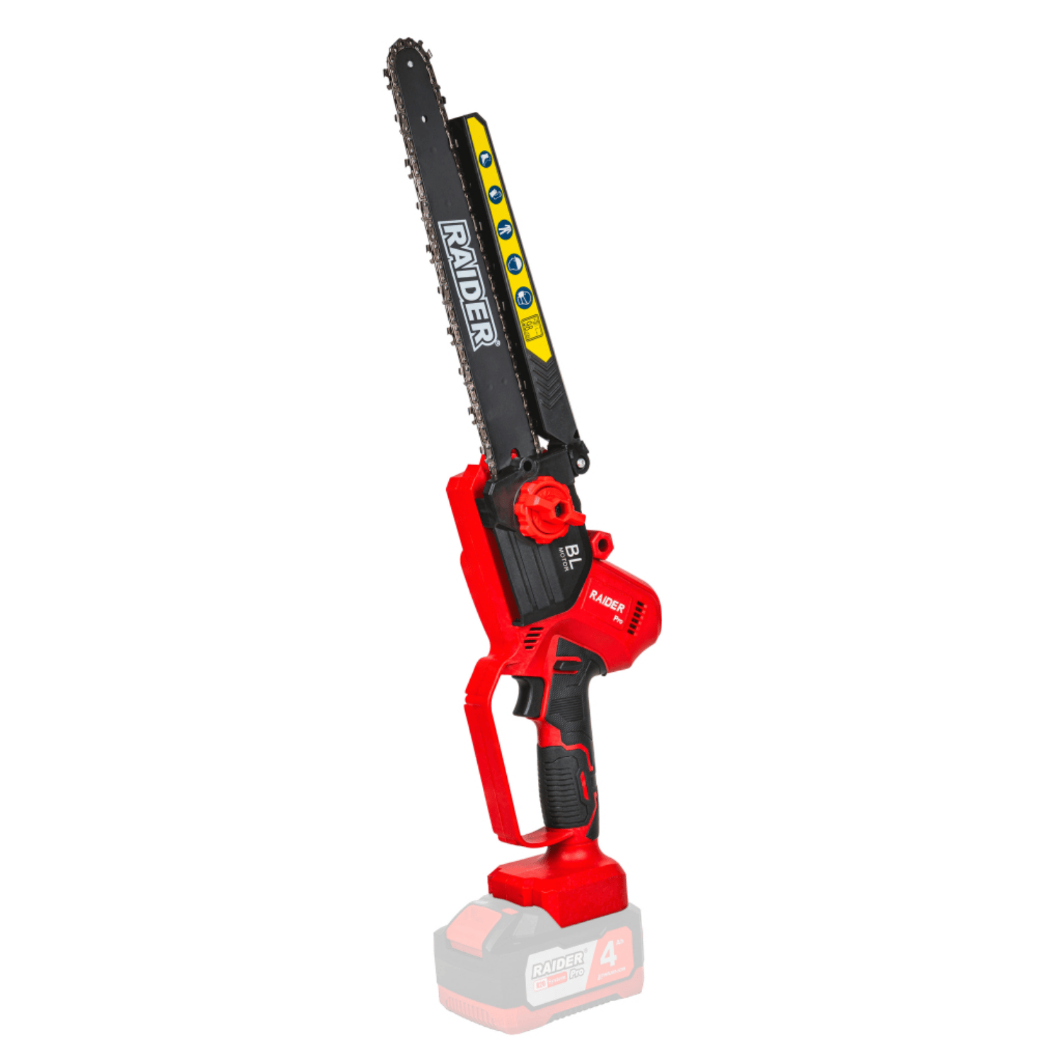 10-6871 RAIDER R20 Solo Αλυσοπρίονο μπαταρίας 20V 1.5kg με λάμα 25,4cm RDP-RBCS20 141324 - Image 1