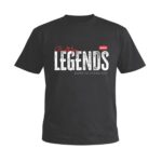 GTC Μπλουζάκι κοντομάνικο Legend μαύρο 2XL