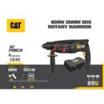 CAT Δράπανο περιστροφικό πιστολέτο SDS+ 800W DX2140 - Image 5
