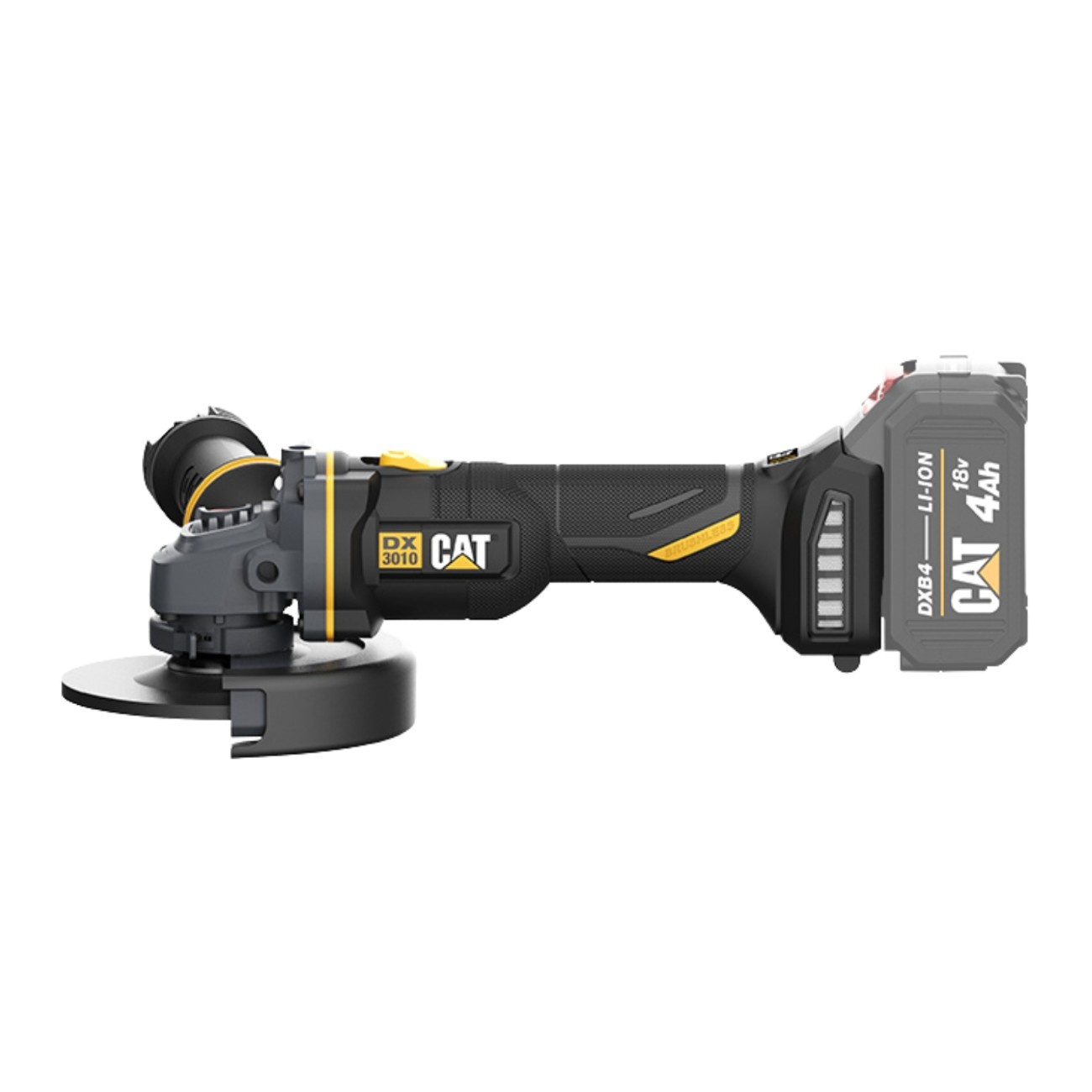 02-4170 CAT Solo Γωνιακός τροχός 125mm ρυθμιζόμενος brushless 18V DX3010B - Image 1