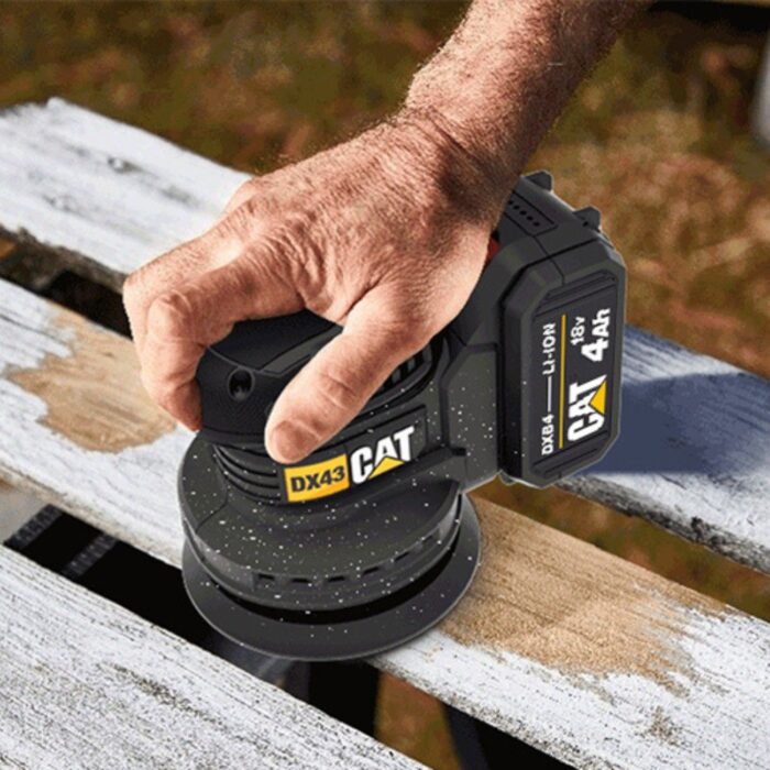 CAT Solo Τριβείο έκκεντρο 125mm Brushless 18V DX43B - Image 4