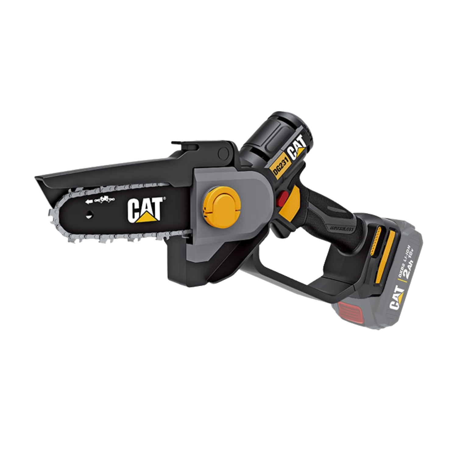 02-4941 CAT Solo Αλυσοπρίονο κλαδευτικό μπαταρίας Li-Ion 18V DG231B - Image 1