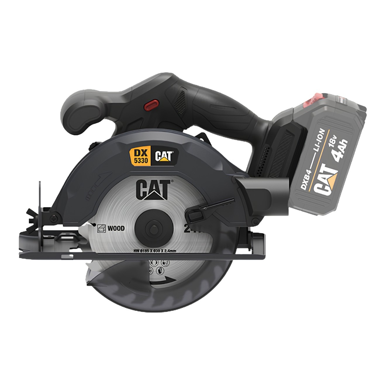 02-4177 CAT Solo Δισκοπρίονο 185mm 18V DX5330B - Image 1