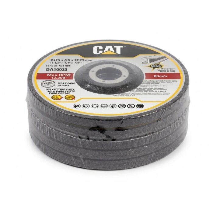 CAT Τροχός λείανσης 125x6x22.23 mm σετ:5τεμ. DA10023 (τιμή/τεμ) - Image 2