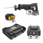CAT Combo-38 Σπαθοσέγα DX5050B, Πλαστική βαλίτσα