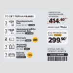 CAT Combo-48 Μπουλονόκλειδο DX72B, Δράπανο DX1120B, Πλαστική βαλίτσα - Image 2