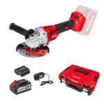 RAIDER R20 combo-05 Γωνιακός με φορτιστή & μπαταρία 4Ah & πλαστική βαλίτσα