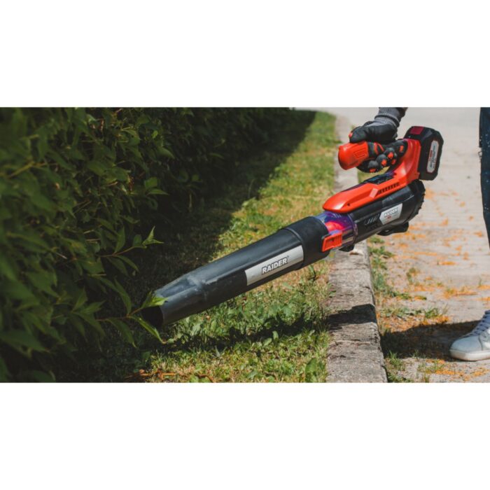 RAIDER R20 combo-06 Φυσητήρας με φορτιστή & μπαταρία 4Ah & τσάντα - Image 2