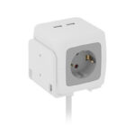 BULLE: ΠΟΛΥΠΡΙΖΟ ΚΥΒΟΣ 4 ΘΕΣΕΩΝ +2x USB