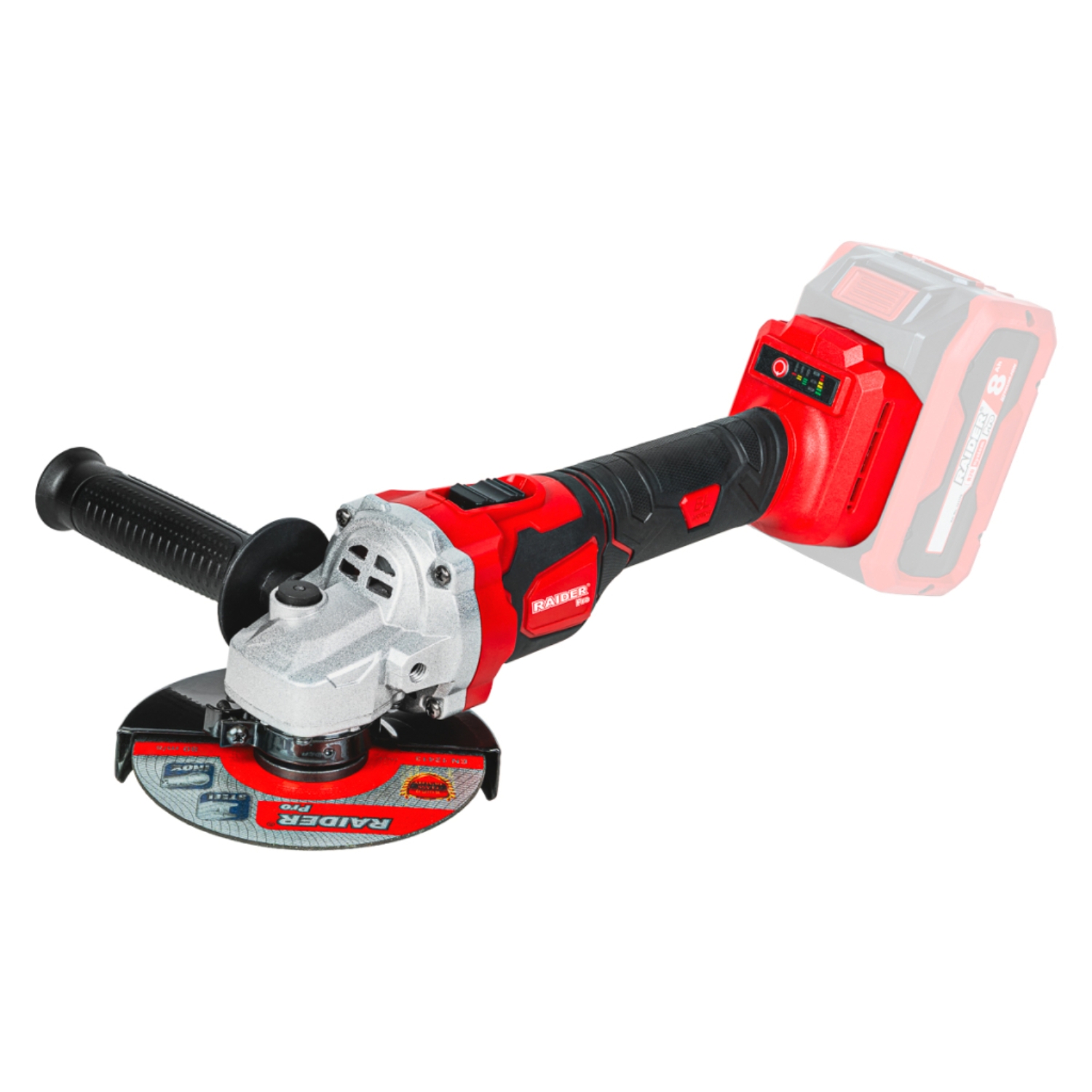 10-6919 RAIDER R20 Solo Γωνιακός τροχός 125mm ρυθμιζόμενος RDP-RBAG20 030270 - Image 1